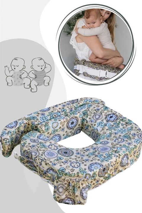 Produktbild My Brest Friend & baby wild Amerikanische Stillkissen für Zwillinge