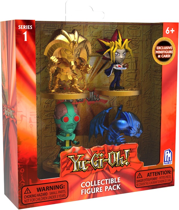 Produktbild Boti Yu-Gi-Oh! 38460 Yugi, Jinzo, Exodia & Blauäugiger weisser Drache Spielfiguren-Set