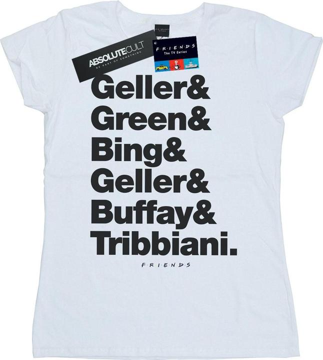Produktbild Friends Surnames Text TShirt (S)