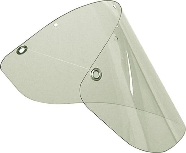 Actual product image Aschua-Uhlen Clear polycarbonate protective lens EN 166 EN 167 EN 168 (Safety glasses box)