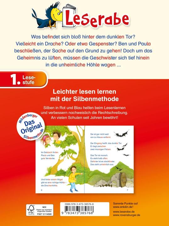 Actual product image Ravensburger Das Rätsel der Drachenhöhle (German, Martin Klein, Betina Gotzen-Beek, 2017)