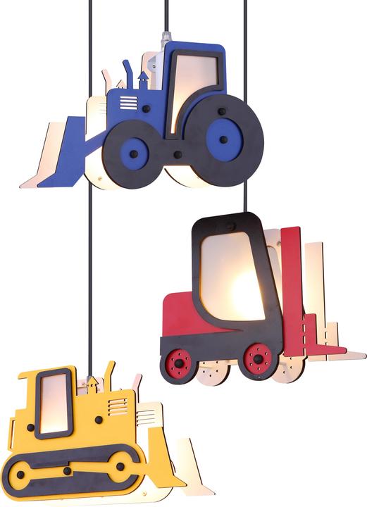 Image du produit Globo Suspension Toolies Dark 3xE14 ILLU (E14)