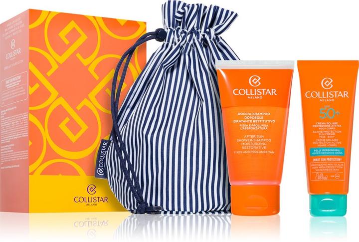 Collistar CS Sun - Giftset Active Protection Sun Cream Hyper-sensitive Skins Spf (Suntan cream, SPF 50, 100 ml)