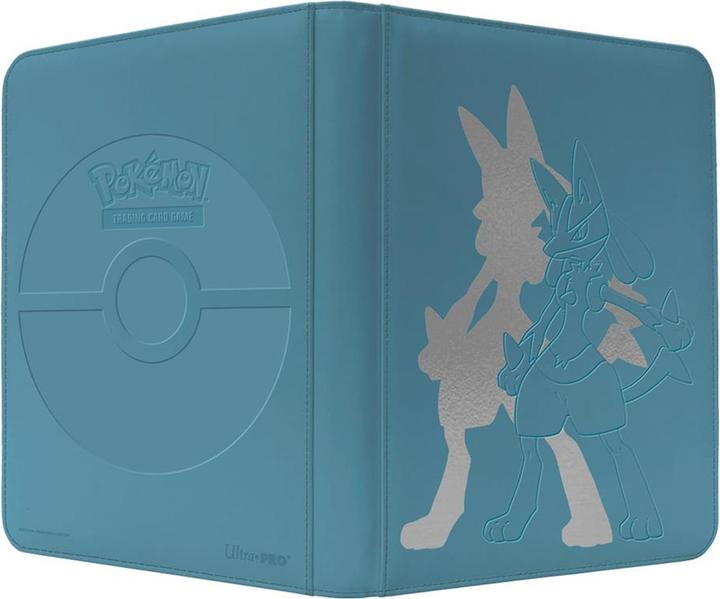 Ultra Pro Pokémon - Lucario Elite Series 12-Pocket Zip. Pro-Binder