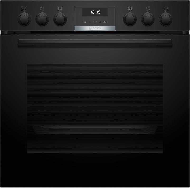 Bosch Hausgeräte Einbau-Herd-Set, HEB517BB4 + NXX645CB5E, Einbau-Herd, Induktionskochfeld, HND619LS67
