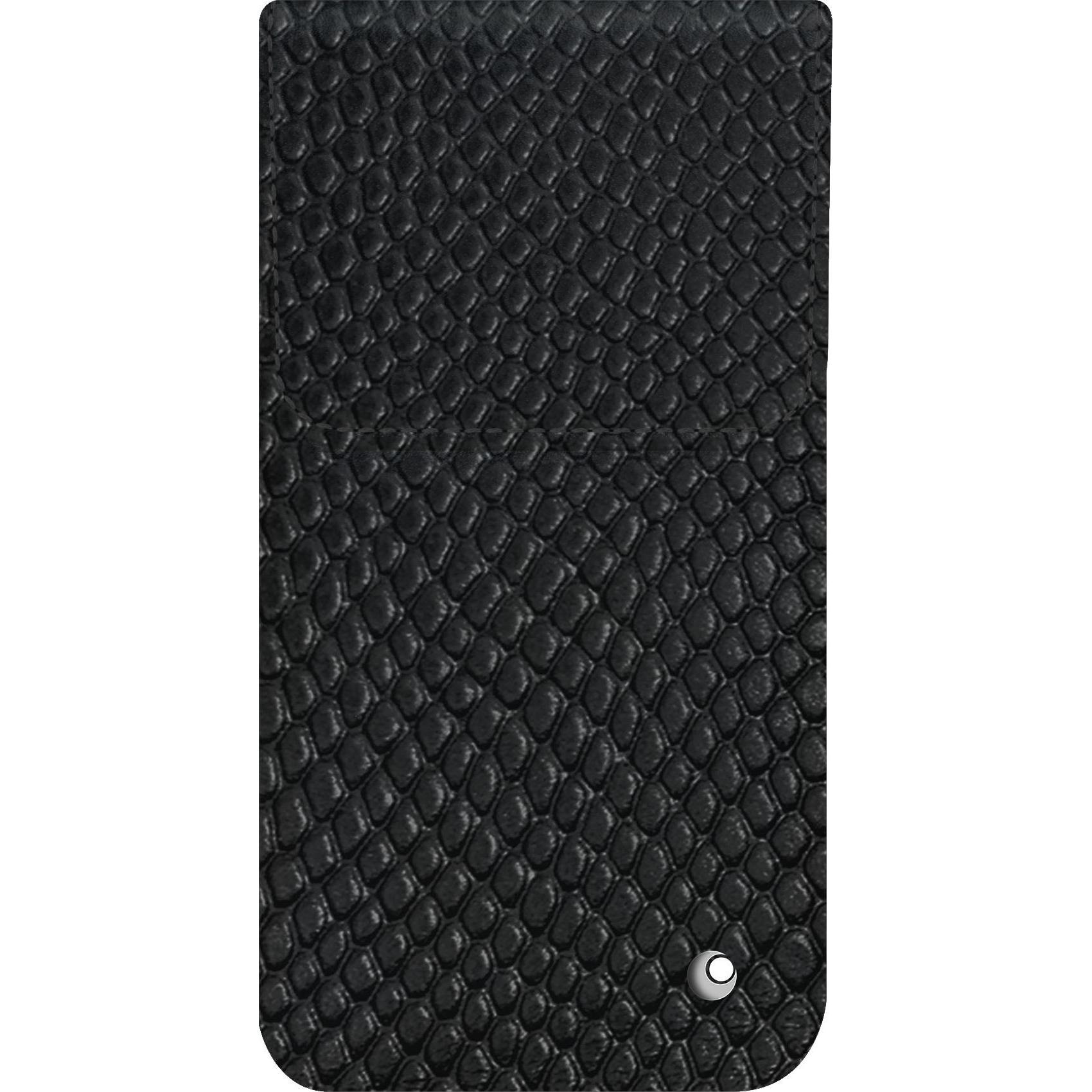 Noreve Lederschutzhülle (Apple iPhone 16 Plus), Smartphone Hülle, Schwarz