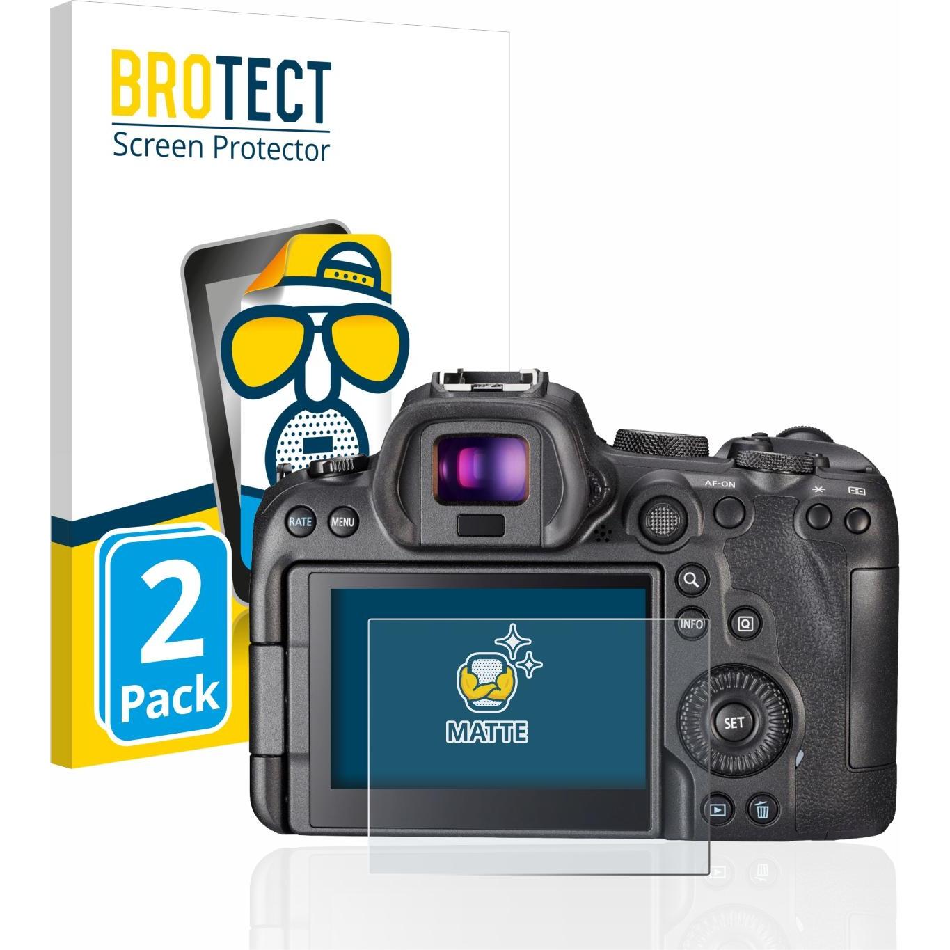 BROTECT Entspiegelungs-Schutzfolie Displayschutz Matt (Displayschutz, EOS R6), Kameraschutz