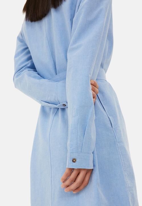 Actual product image Camel Active Hemdblusenkleid mit Stoffbindegürtel (M)