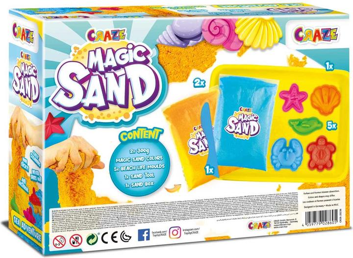 Immagine prodotto Craze Sabbia magica - Avventure in mare