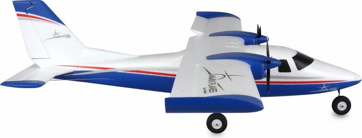 Produktbild Amewi AMXPlanes P68 Hochdecker blau zweimotorig (Motorflugzeug)