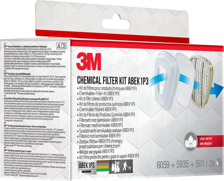 Produktbild 3M Ersatzfilter (ABEK1P3, 2 x)