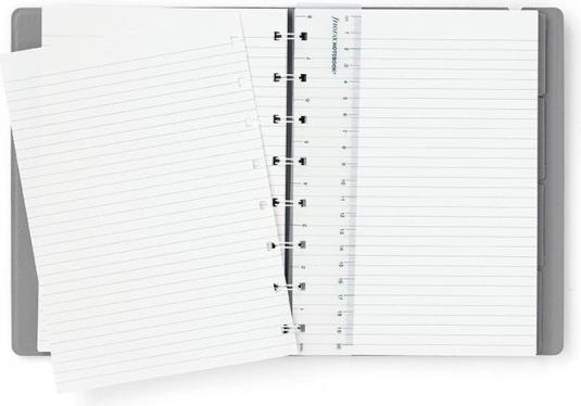 Actual product image Filofax Notebook A5 Classic graphite (A5, Lined, Hardcover)