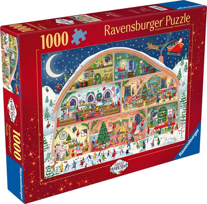 Actual product image Ravensburger Santa's workshop (1000 pieces)