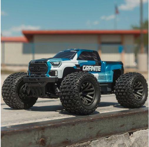 Produktbild Arrma M.TRUCK GRANITE BLX 1:10 4WD EP RTR 223S BLX Brushless - Blue w/DSC (RTR Ready-to-Run)