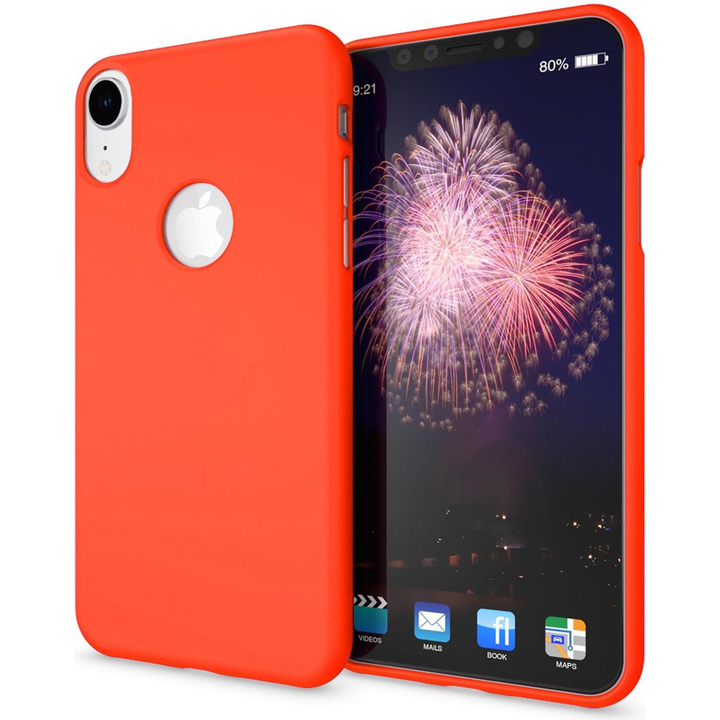 Nalia Handyhülle (Apple iPhone XR), Smartphone Hülle, Orange