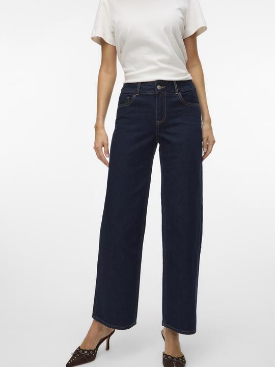Produktbild Vero Moda AWRENA Mid Rise Weiter Beinschnitt Jeans Weit geschnitten (W33/L30)