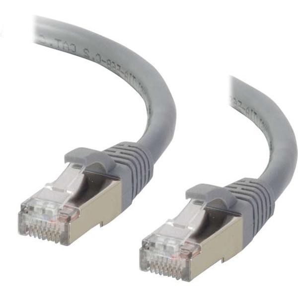 C2G Cat6a Booted Shielded (SSTP) Network Patch Cable (S/STP, CAT6a, 1.50 m), Netzwerkkabel