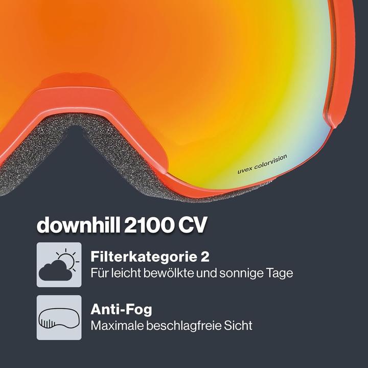 Actual product image Uvex Sports downhill 2100 CV