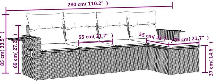 Image du produit vidaXL Justin