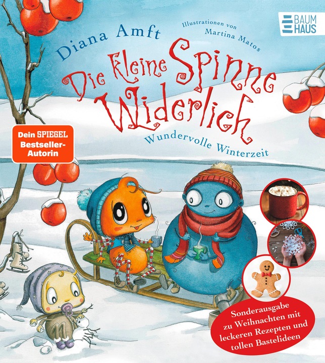 Produktbild Die kleine Spinne Widerlich - Wundervolle Winterzeit - Sonderausgabe zu Weihnachten mit leckeren (Deutsch, Diana Amft, 2023)