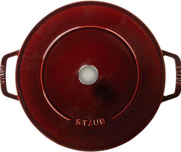 Immagine prodotto Staub Brasatori (28 cm, Pirofila + casseruola, Ghisa)