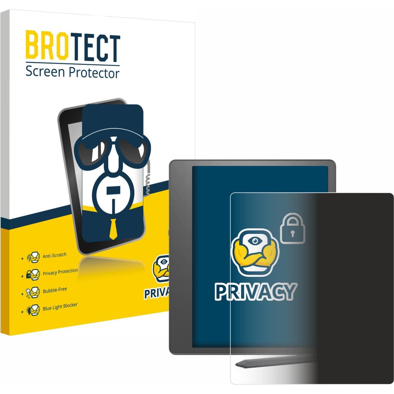 BROTECT Pellicola privacy antispia Pellicola di protezione dalla luce blu, Pellicola protettiva