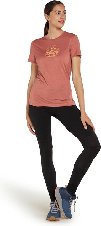 Actual product image Icebreaker Women's Tech Lite III S/S Tee Camping Circle (XL)