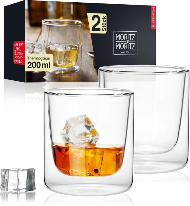 Moritz & Moritz Tumbler glass (0.20 l, 2x)