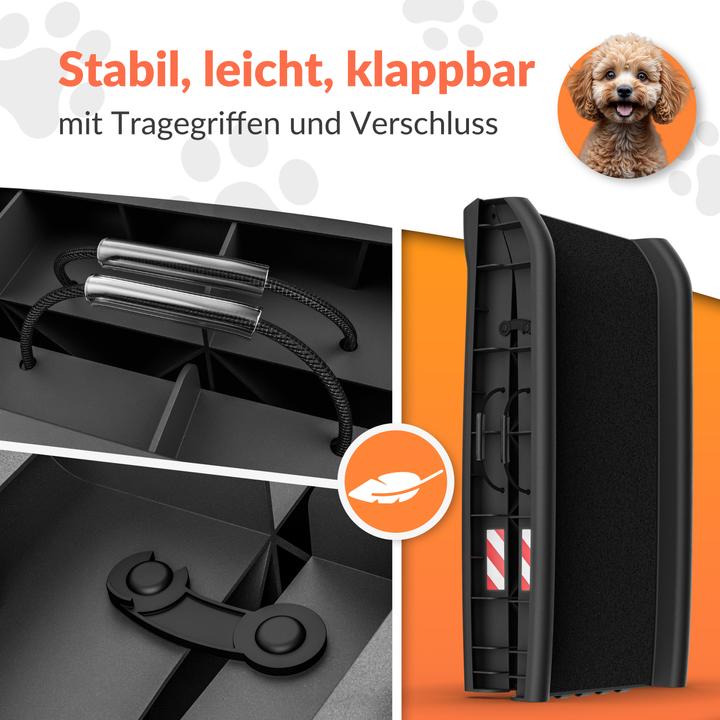 Produktbild Cadoca Hunderampe (Hund, Faltbar, Reflektoren)