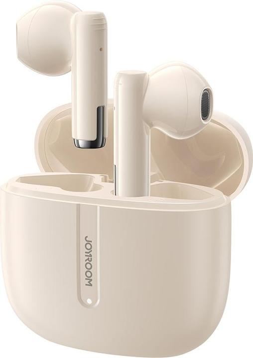 Actual product image Joyroom JPods True Wireless Half In-Ear Headphones Dual-Mic ENC - Beige (20 h, Wireless)