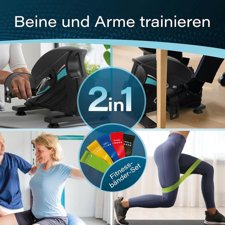 Actual product image Ambifit Mini Pedaltrainer Set mit Trainingsmonitor