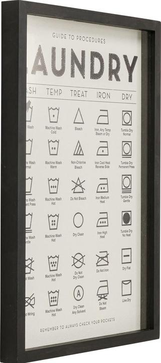 Image du produit Kare Design Gerahmtes Bild Laundry 61x41cm (61 x 41 cm)