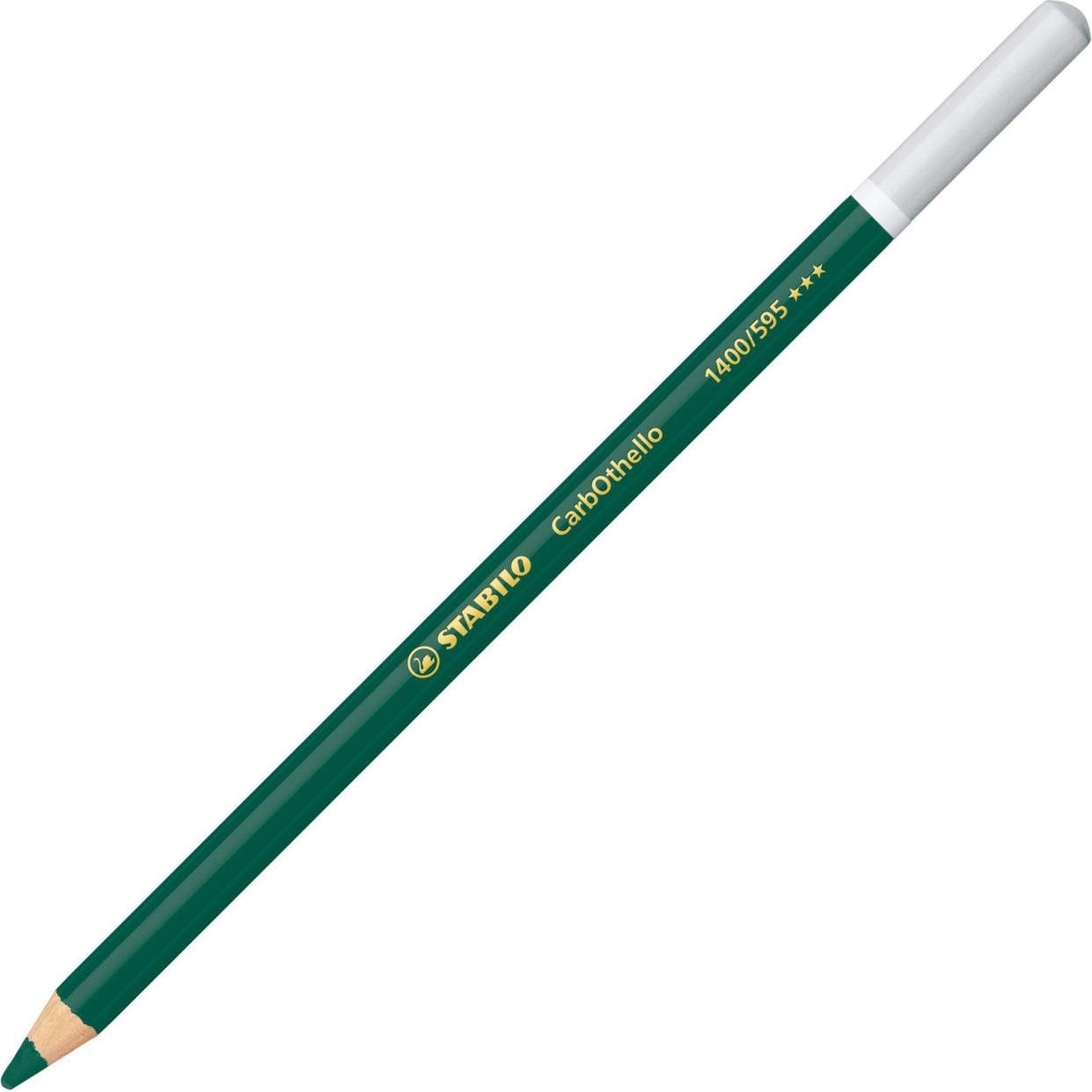 Thumbnail - STABILO, Malstifte, Pastellkreidestift - CarbOthello - Einzelstift - zinnobergrün dunkel imit. (zinnobergrün dunkel imit...