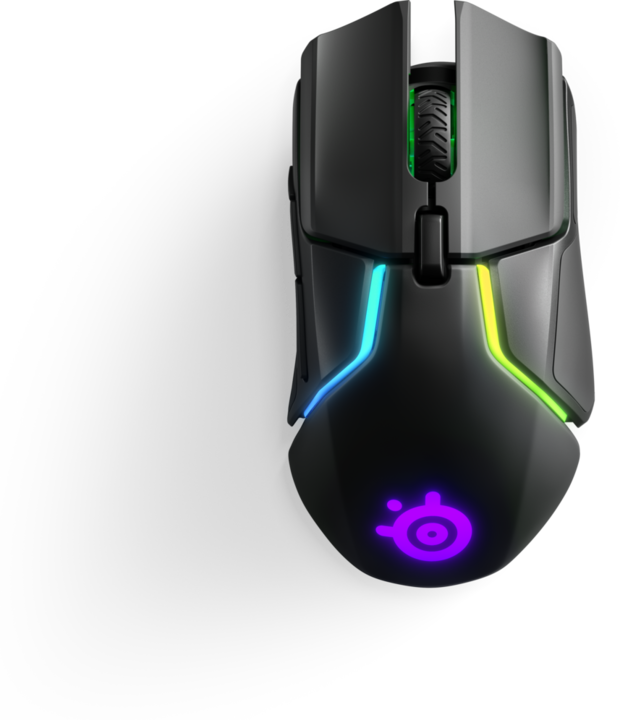 Produktbild SteelSeries Rival 650 (Kabellos, Kabelgebunden)