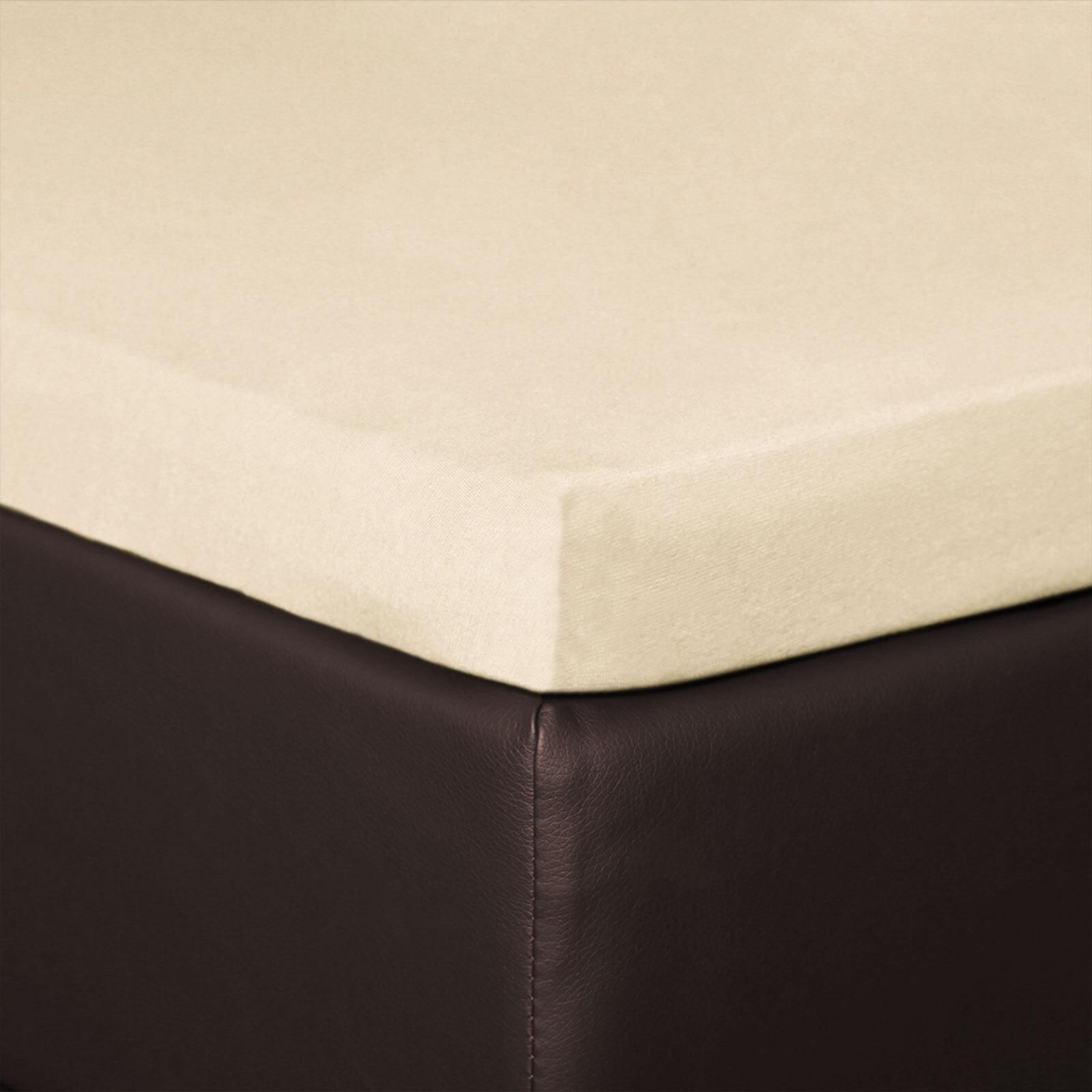 BettwarenShop, Fixleintuch, Topper Spannbetttuch (90x200 cm, 100x200 cm)