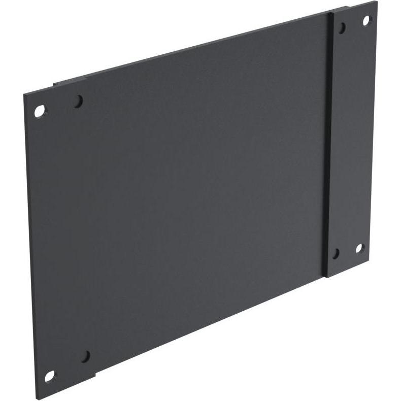 Ergonomic Solutions Kiosk blanking plate, Dockingstation + USB Hub, Schwarz