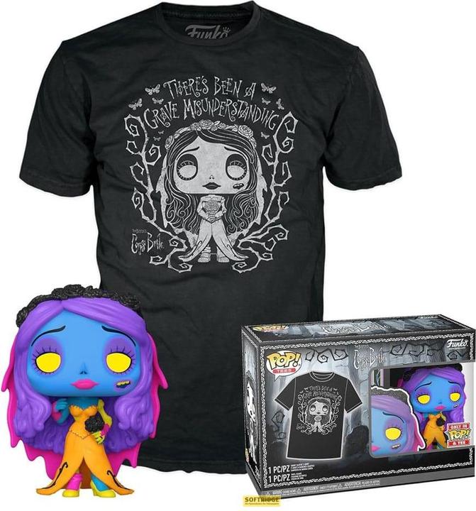 Produktbild Funko Corpse Bride POP! & Tee Vinyl Figur & T-Shirt Set Emily Grösse S