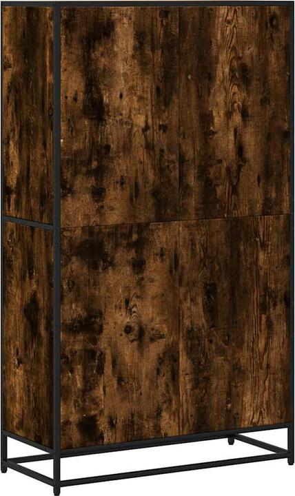 Actual product image vidaXL Bookcase Shelf Standing shelf Office shelf Storage shelf Smoked oak