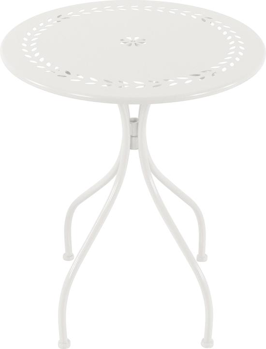 Axi Marilou Bistro Set Metall Romantisch Weiss