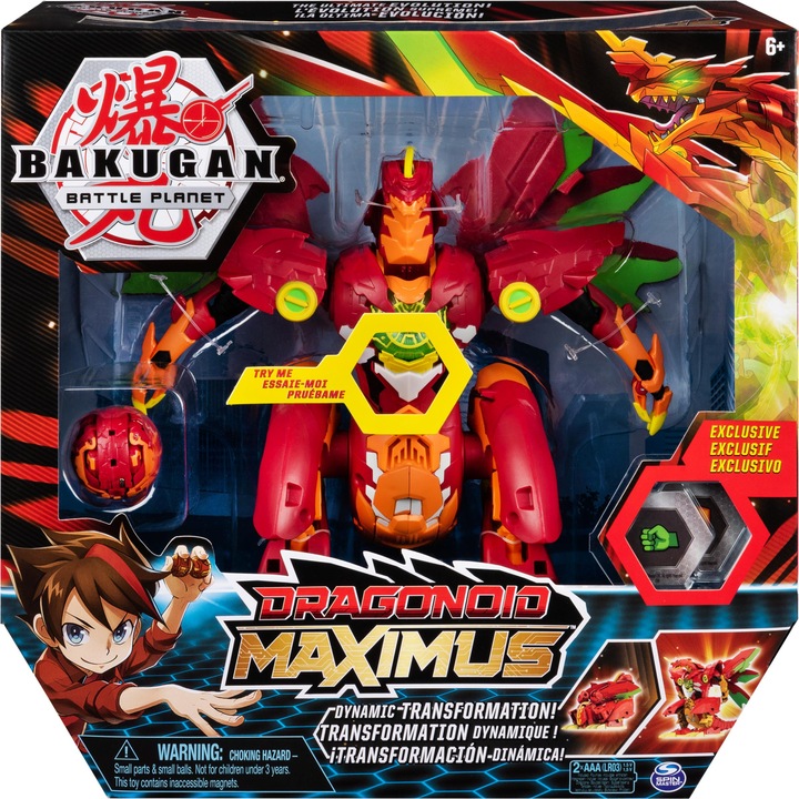Produktbild Spin Master Bakugan Dragonoid Maximus