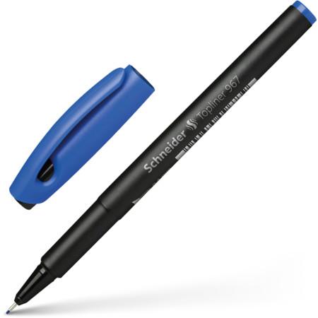 Produktbild Schneider Fineliner 967 (Blau, 10 x)
