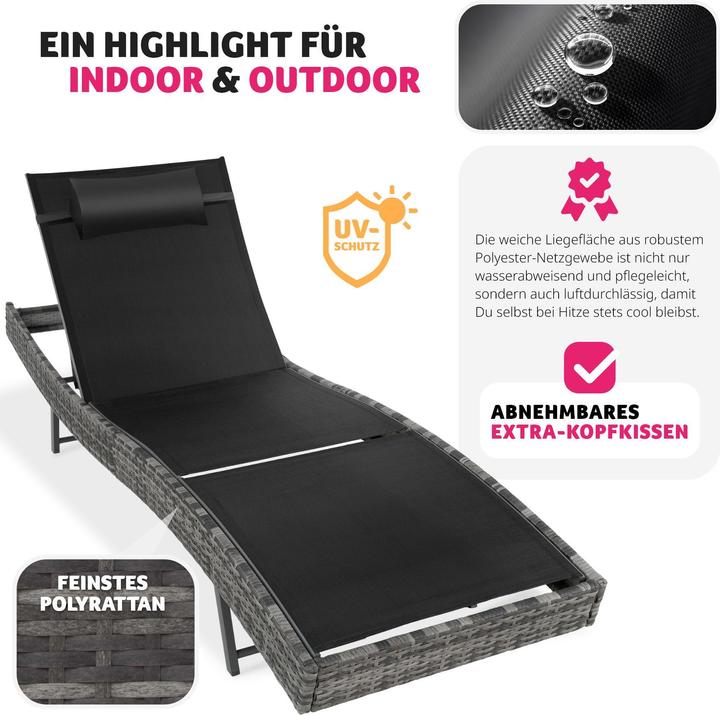 Immagine prodotto tectake Sdraio Moana (211 cm)