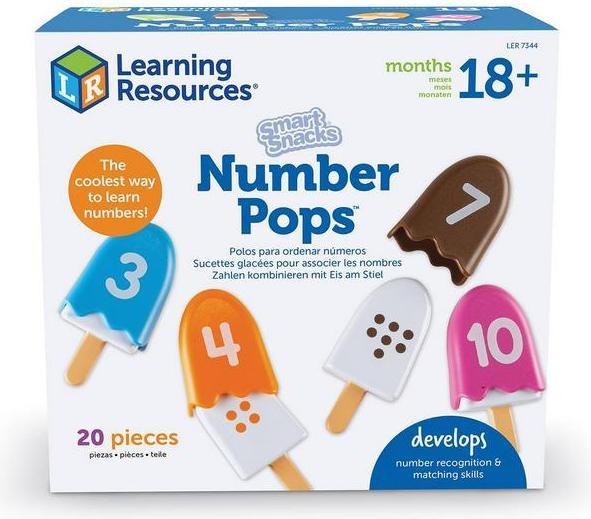 Produktbild Learning Resources Smart Snacks Numberpops