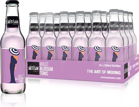 Actual product image Artisan Violet Blossom Tonic (24 x 20 cl)