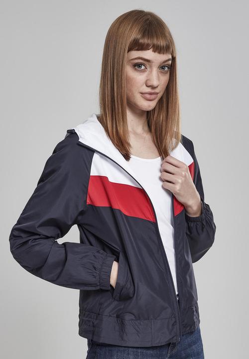 Actual product image Urban Classics Ladies 3-Tone Windbreaker (S)