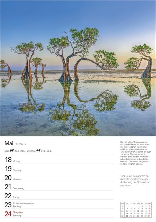 Produktbild Harenberg Wunder der Natur Wochenplaner 2026 - 53 faszinierende Fotografien