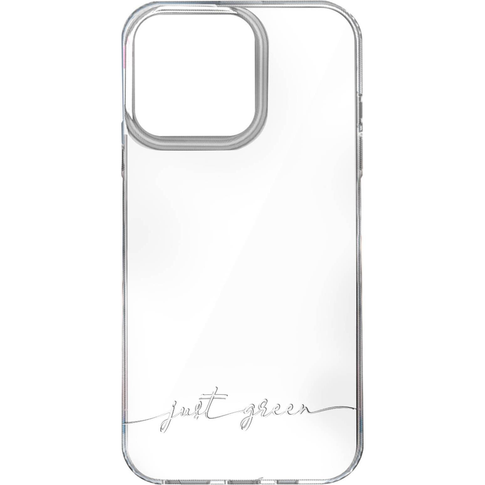 Just Green Bio Case (Apple iPhone 13 Pro), Smartphone Hülle, Transparent