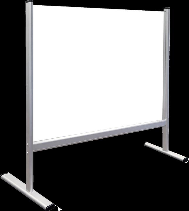Actual product image Franken Spit shield transparent 100,0 x 65,0 cm (100 x 65 cm)