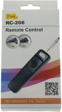 Produktbild Pixel Kabelgebundener Fernauslöser RC-208/N3/E3 für Canon