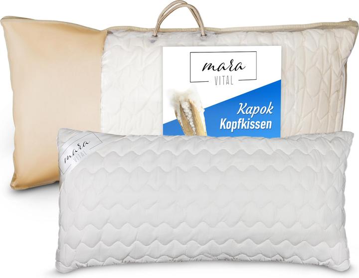 Immagine prodotto Mara Vital Cuscino Kapok (65 x 65 cm)